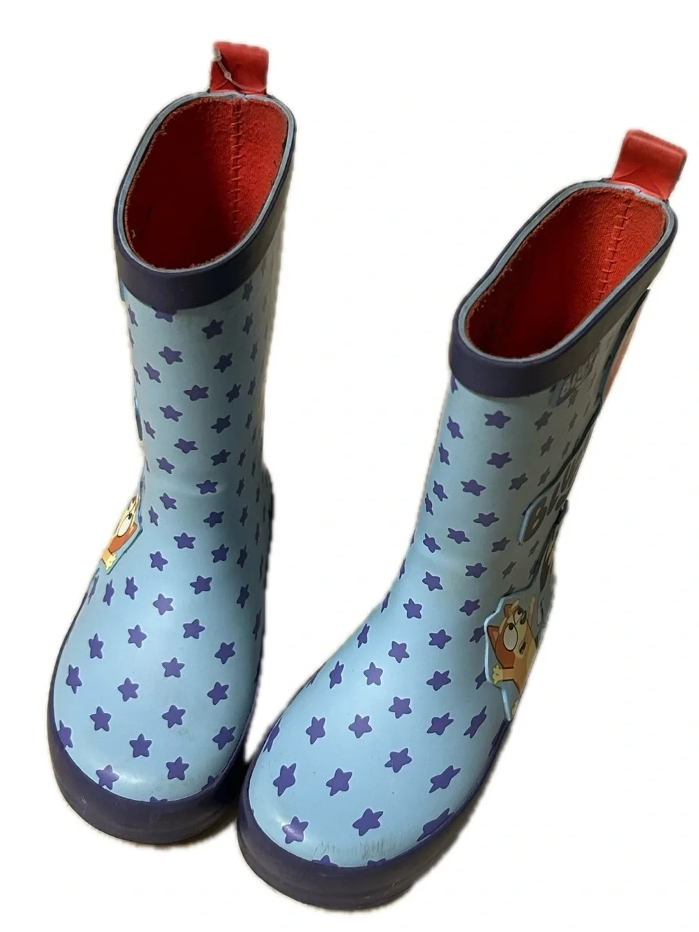Bluey Todder Size 7-8 Rain Boot